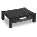 Suporte para monitor com gaveta, Preto, LZ-302, App-Tech - CX 1 UN